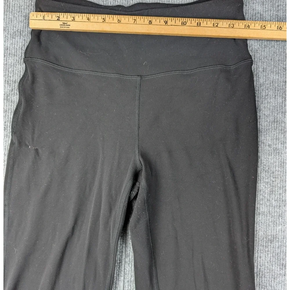 Lululemon Groove Nulu Flared Pants Womens 8 Black Yoga Boot Cut Athleisure High
